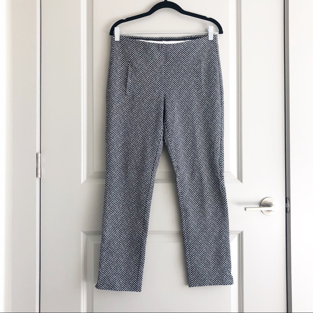 Chico's Herringbone Ankle Length Pants Size 0